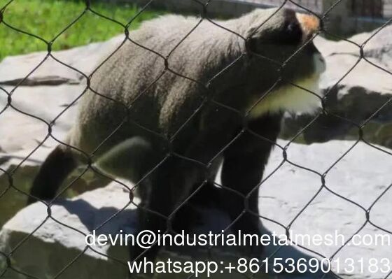 Lưới thép không gỉ linh hoạt bán chạy, lưới dây cáp
