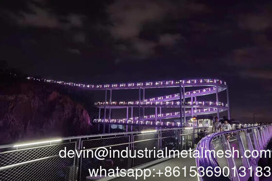 Lưới thép không gỉ SS 304 316 Zoo Wire Mesh, cáp thép không gỉ cho chuồng chim để bảo vệ chim