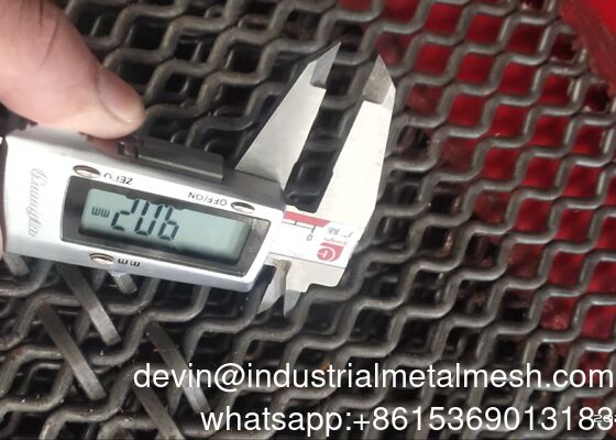 Trách nhiệm nặng Crimp Wire màn hình lưới cho màn hình rung