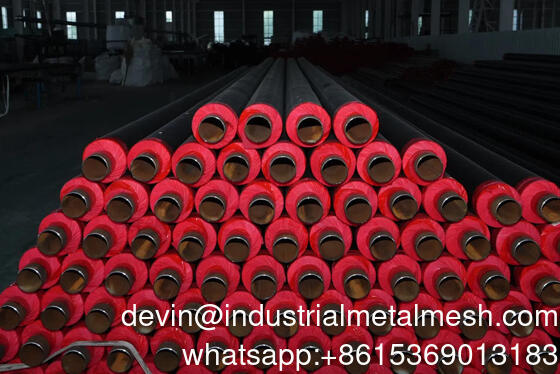 Prefabricated Insulated Steel Pipe With Polyurethane Foam For Underground Installation