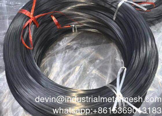 1770-2200 MPa Độ bền kéo cao Sợi thép carbon Sợi thép chải đen 0.30-1.0mm