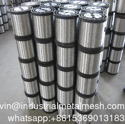 Trung Quốc Nhà máy thép không gỉ Cáp hàng rào Sợi thép không gỉ Vàng 18 Gauge dây