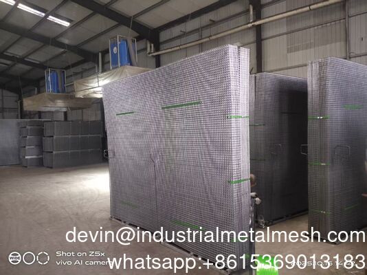 2.0mm 3.0mm 4.0mm Hot DIP Galvanized Welded Wire Mesh Panel 50mm * 50mm