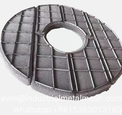 Thép không gỉ 304 dầu chính xác đan lưới sợi Demister Pad cho bộ lọc chất lỏng
