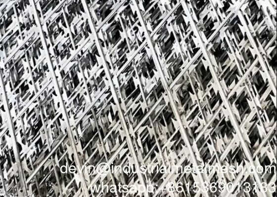 Metech Razor Wire Mesh Phòng chắn bao gồm Razor Wire Mesh