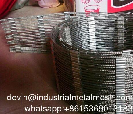 linh hoạt 316 Aviary lưới an toàn bảo vệ vải đan 304 thép không gỉ dây thừng sợi ròng Zoo lưới