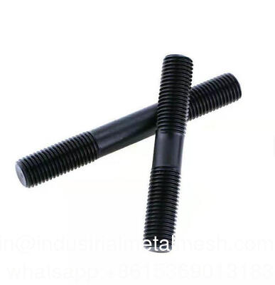 Stud Bolt Factory Price Thread Rods Thread Rod Double Ended Stud Bolts HDG Đen M22 M24