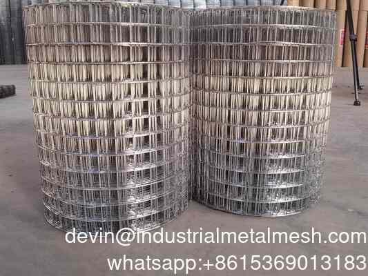 Tùy chỉnh Hot đắm thép galvanized lưới sợi cao bền hàn lưới sợi