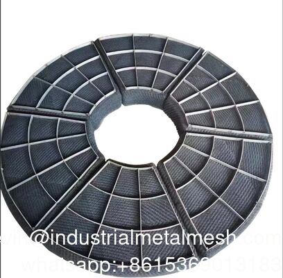 Chiều cao 350mm Tròn Demister Pad trong Vessel đan dây lưới