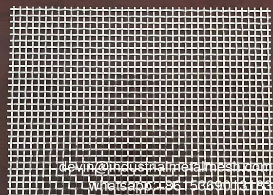 Chất lượng cao bên ngoài tường trang trí kiến trúc thép không gỉ Cable Rod kim loại Wire Mesh