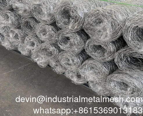 Galvanized Gabion Wire Mesh Honeycomb Steel Wire Mesh cho Công trình Dân dụng