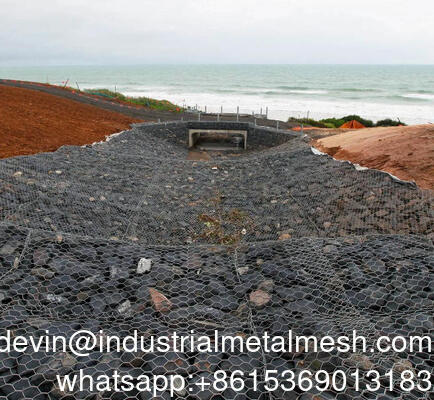 Galvanized Gabion Wire Mesh Honeycomb Steel Wire Mesh cho Công trình Dân dụng