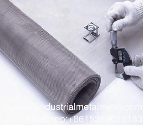 Lưới lọc kim loại dệt trơn/chéo/dệt Hà Lan dạng lưới vuông