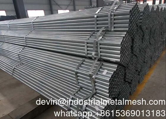 Ống thép đan nóng galvanized liền mạch hàn Gi rỗng đường ống ERW