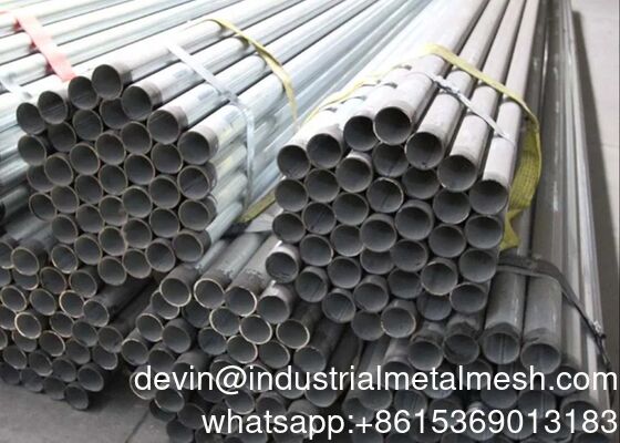 Ống thép đan nóng galvanized liền mạch hàn Gi rỗng đường ống ERW