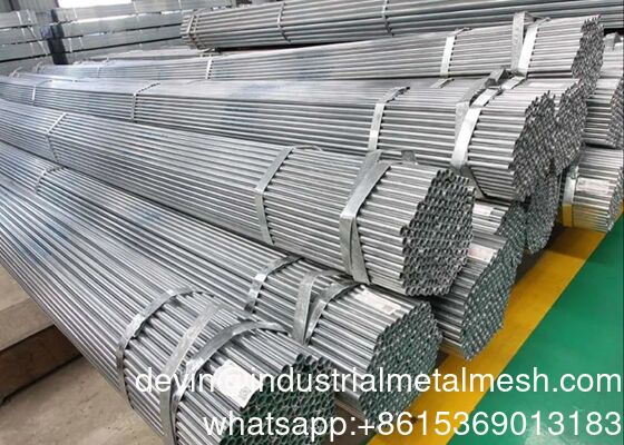 Vật liệu trang trí kết cấu thép không gỉ chất lượng cao, ống thép mạ kẽm từ nhà máy