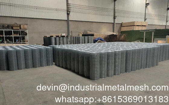 Nắm nóng Rouleau De Grillage Thép kẽm lưới dây lưới hàn hàng rào 1/2' 1/4'