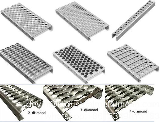 Tấm lưới chống trượt Tec-Sieve/Tấm lưới lối đi kim loại đục lỗ/Tấm lưới hành lang an toàn