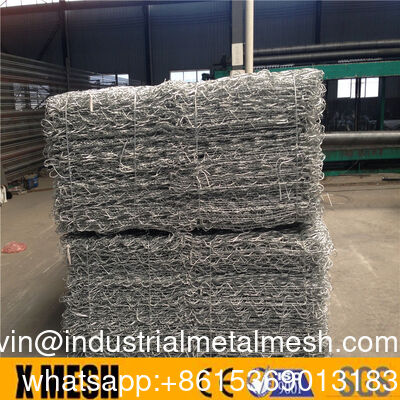 Bảo vệ độ dốc Gabion Net Hot-DIP thép kẽm lưới dây