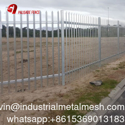Tùy chỉnh giá nhà máy chất lượng cao thép curved top galvanized bột phủ lợp hàng rào an ninh