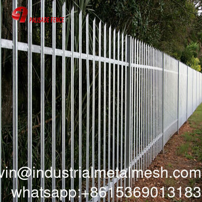 Giá bán buôn 2.4m kim loại trang trí kim loại thép D Pale Palisade hàng rào giá hàng rào Euro