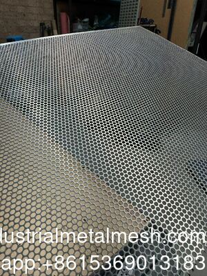 Màng kim loại lỗ tròn lỗ lỗ không gỉ đâm lưới