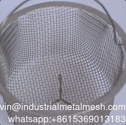 Tùy chỉnh 304 316 316L Stainless Steel Wire Mesh Filter Basket Đặt bể tháo rời để lọc chất lỏng