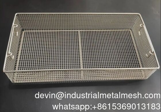 Thép không gỉ 304 316 Colander Drain Basket Mesh Strainer