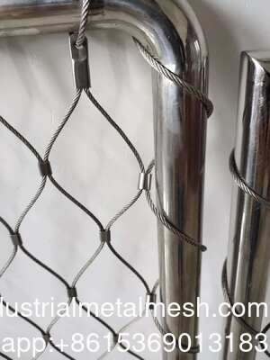 Rụt Curing Stainless Steel Wire Cable Cable Rope Mesh Net cho Handrail