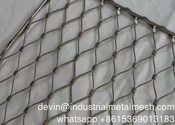 X-Tend Stainless Steel Zoo Bird Aviary Net/Thế giới cầu thang bảo vệ hàng rào dây lưới