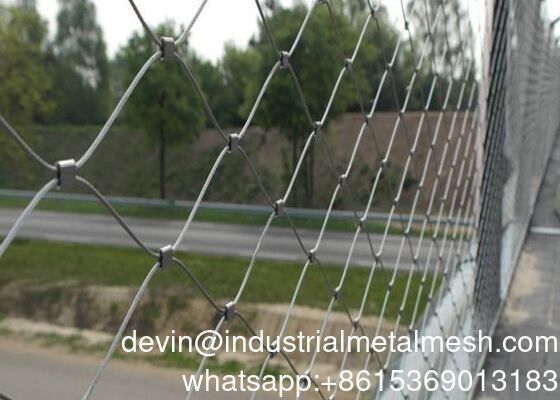 X-Tend Stainless Steel Zoo Bird Aviary Net/Thế giới cầu thang bảo vệ hàng rào dây lưới