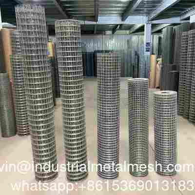 Chất lượng cao kẽm phủ galvanized lồng chim hàn dây lưới cuộn