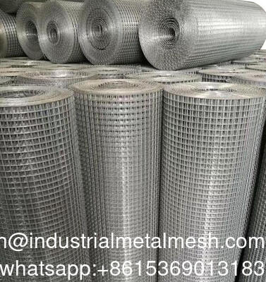 Chất lượng tốt 2X2 Hot Dip Galvanized trước khi hàn Wire Mesh Rolls cho hàng rào gia cầm