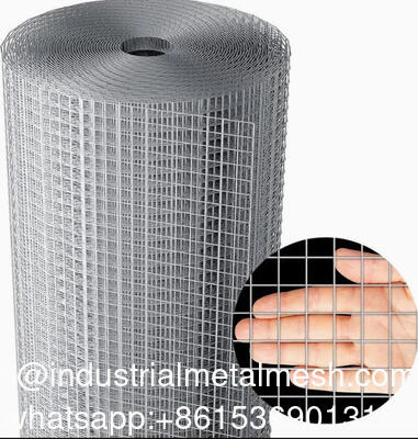 Lưới thép hàn chất lượng tốt, mạ kẽm, bạc, cuộn 1.5m x 25m