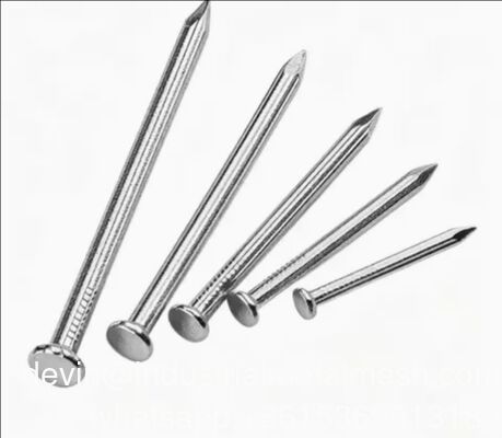 Đinh sắt thép đánh bóng đầu bằng, vật liệu xây dựng, đinh gỗ thông thường