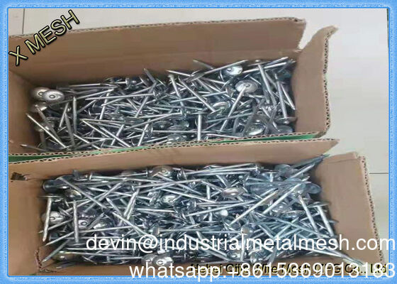 Vật liệu xây dựng đầu phẳng Sợi sắt Cây móng thông thường