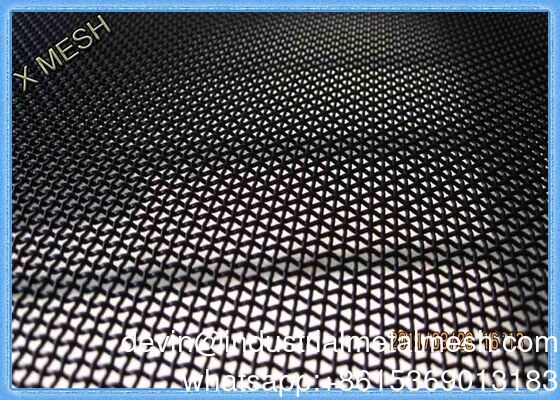 304 Lưới an ninh cửa sổ bằng thép không gỉ đường kính 090 màu đen