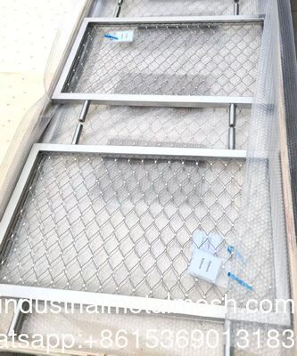 Lưới cáp thép không gỉ đường kính 2 MM cho bảo vệ gấu mèo và khỉ