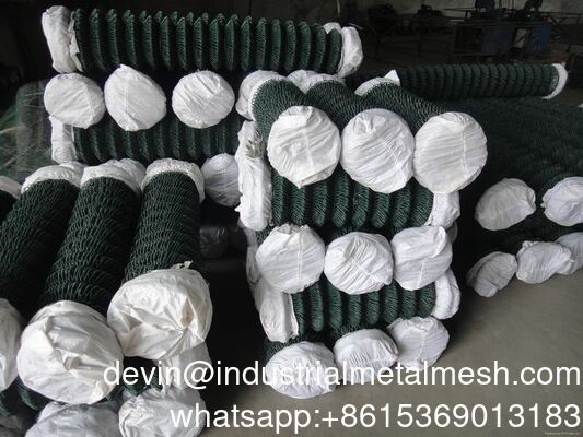 Xưởng sản xuất OEM Cyclone Wire Mesh PVC Hot Dip Galvanized Chain Link hàng rào