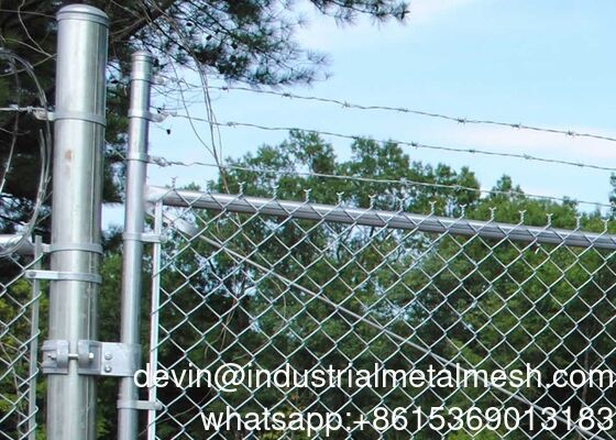Rào chắn nối chuỗi galvanized đa năng cho các công trường xây dựng