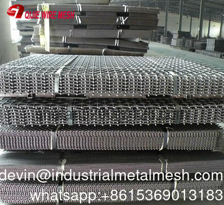 Lưới thép dệt vuông có carbon cao, lưới màn hình khai thác để khai thác