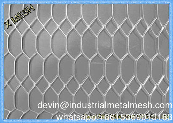 Sơn tĩnh điện PVC Lưới kim loại mở rộng Lưới kim loại mở rộng mạ kẽm ISO Sản xuất lưới trang trí
