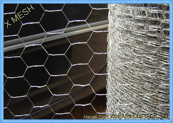 Galvanized Hexagonal / phủ gà cho ăn dây lưới 0.5mm-1.2mm Wire Dia