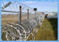 Hàng rào dây thép mạ kẽm nhúng nóng được sử dụng cho hàng rào bảo mật cao