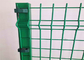Bảo mật Hàn 3D Lưới cong hàng rào Tấm hàng rào PVC tráng 2.0-4.0mm Dây đo