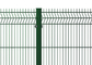 Bảo mật Hàn 3D Lưới cong hàng rào Tấm hàng rào PVC tráng 2.0-4.0mm Dây đo