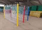 Hàng rào uốn cong hình chữ V với lớp phủ PVC cho khu vực dịch vụ sân bay