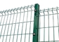 Hàng rào lưới thép bọc nhựa Pvc xanh / Hàng rào lưới cong 3D