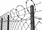 Dây thép gai Concertina với hàng rào liên kết chuỗi mạ kẽm mạ kẽm để bảo mật cao