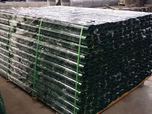 Khu vườn An ninh Chu vi Hình dạng quả đào Hàng rào kim loại cong 1,8m